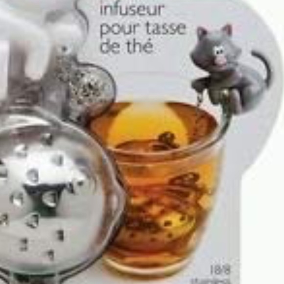 Joie MSC White Cat Tea Cup Infuser. NWT - Picture 2 of 3